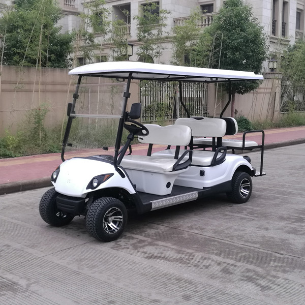 4+2 Seaters On Road Gasoline Powered Golf Carts